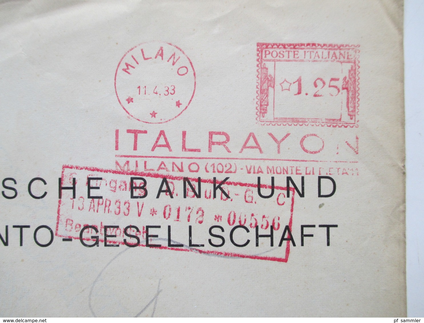 1931-34  Freistempel 9 Belege Rumänien Schweiz, Niederlande Italien und Ungarn 1x Bahnpost Breslau - Beuthen Oberschles