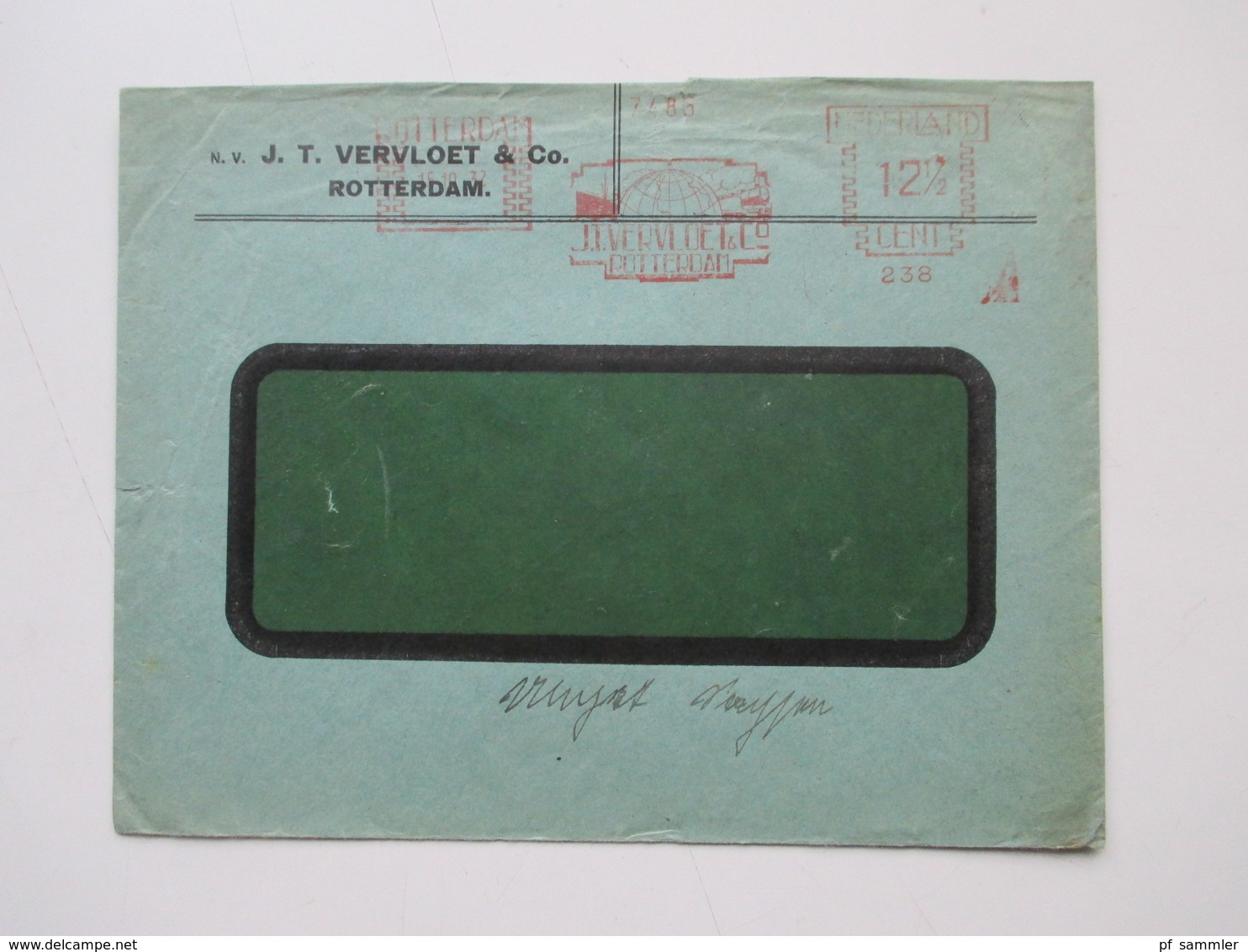 1931-34  Freistempel 9 Belege Rumänien Schweiz, Niederlande Italien und Ungarn 1x Bahnpost Breslau - Beuthen Oberschles