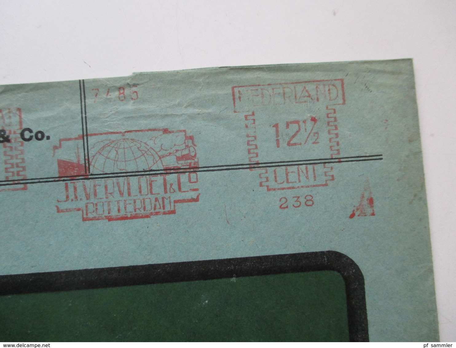 1931-34  Freistempel 9 Belege Rumänien Schweiz, Niederlande Italien und Ungarn 1x Bahnpost Breslau - Beuthen Oberschles