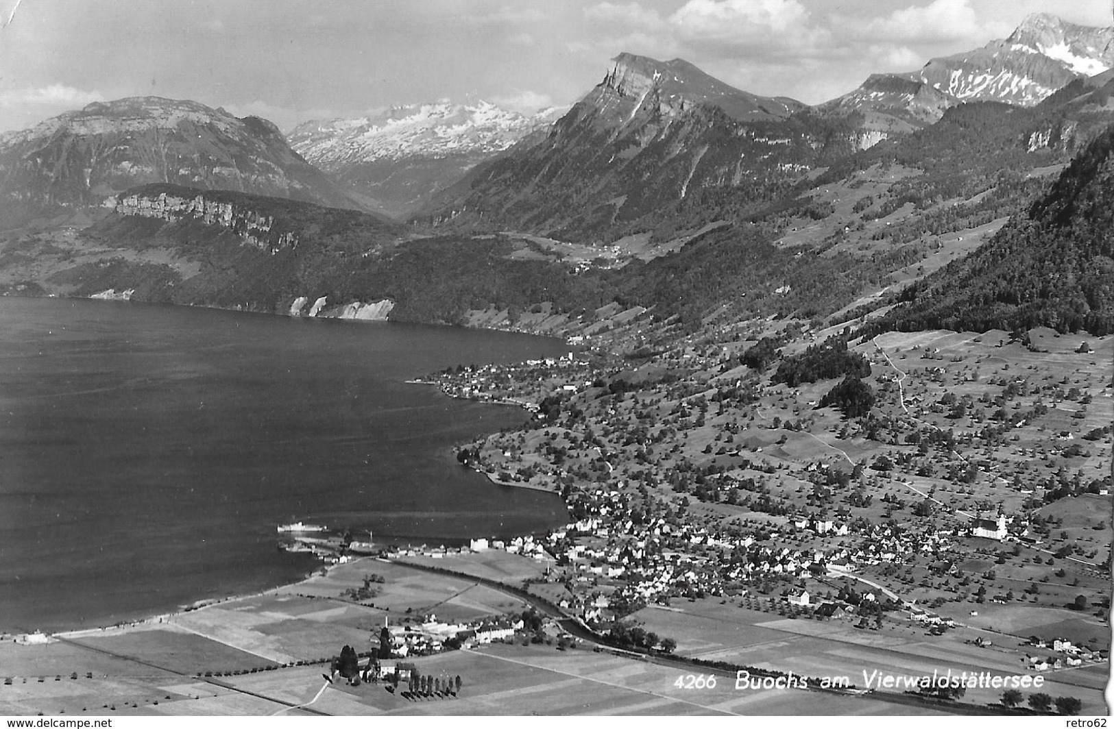 BUOCHS → Damals Ein Dorf Mit Viel Grünfläche Anno 1953 - Buochs