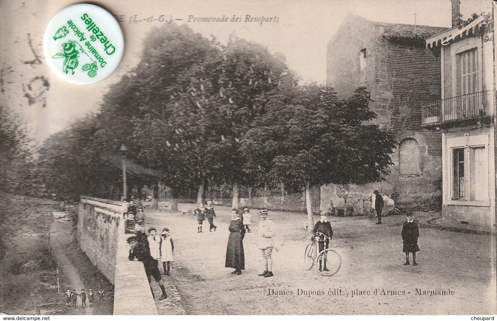 47 - Très Belle Carte Postale Ancienne De MARMANDE  Place D'Armes ( A Voyagé ) - Marmande