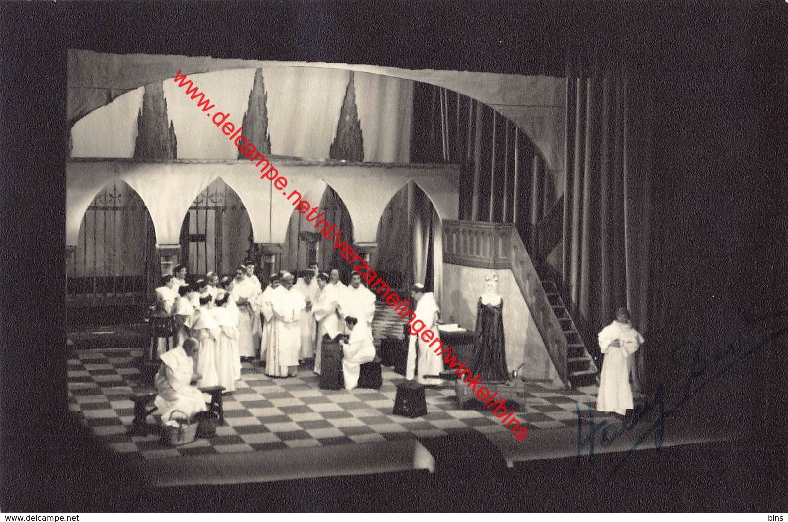 Koninklijke Opera Gent - Opera Le Jongleur De Notre Dame 1957 - Foto 10x15cm Gehandtekend/signed Door Stany Bert - Photos