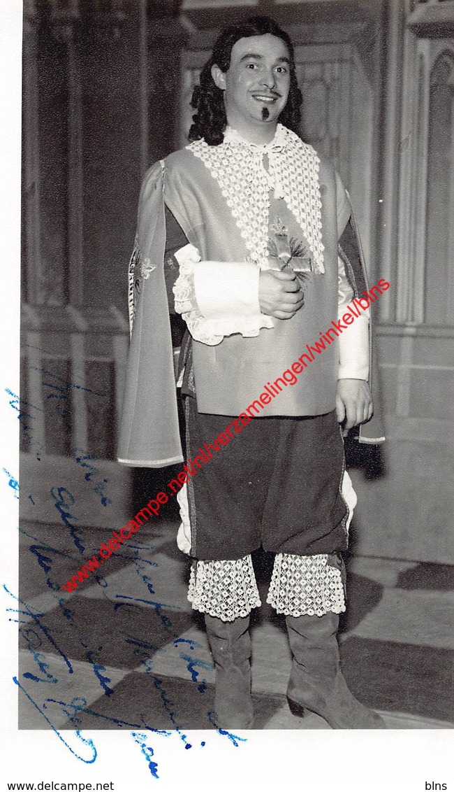 Stany Bert - Koninklijke Opera Gent - Opera Les Mousquetaires Au Couvent 1957 - Foto 10x17cm Gehandtekend/signed - Photos