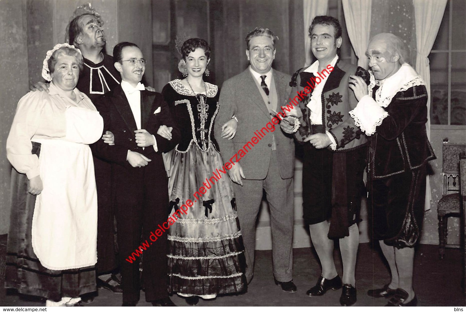 Koninklijke Opera Gent - Opera Il Barbieri De Seviglia 22 Januari 1958 - Foto 10,5x16cm - Photos