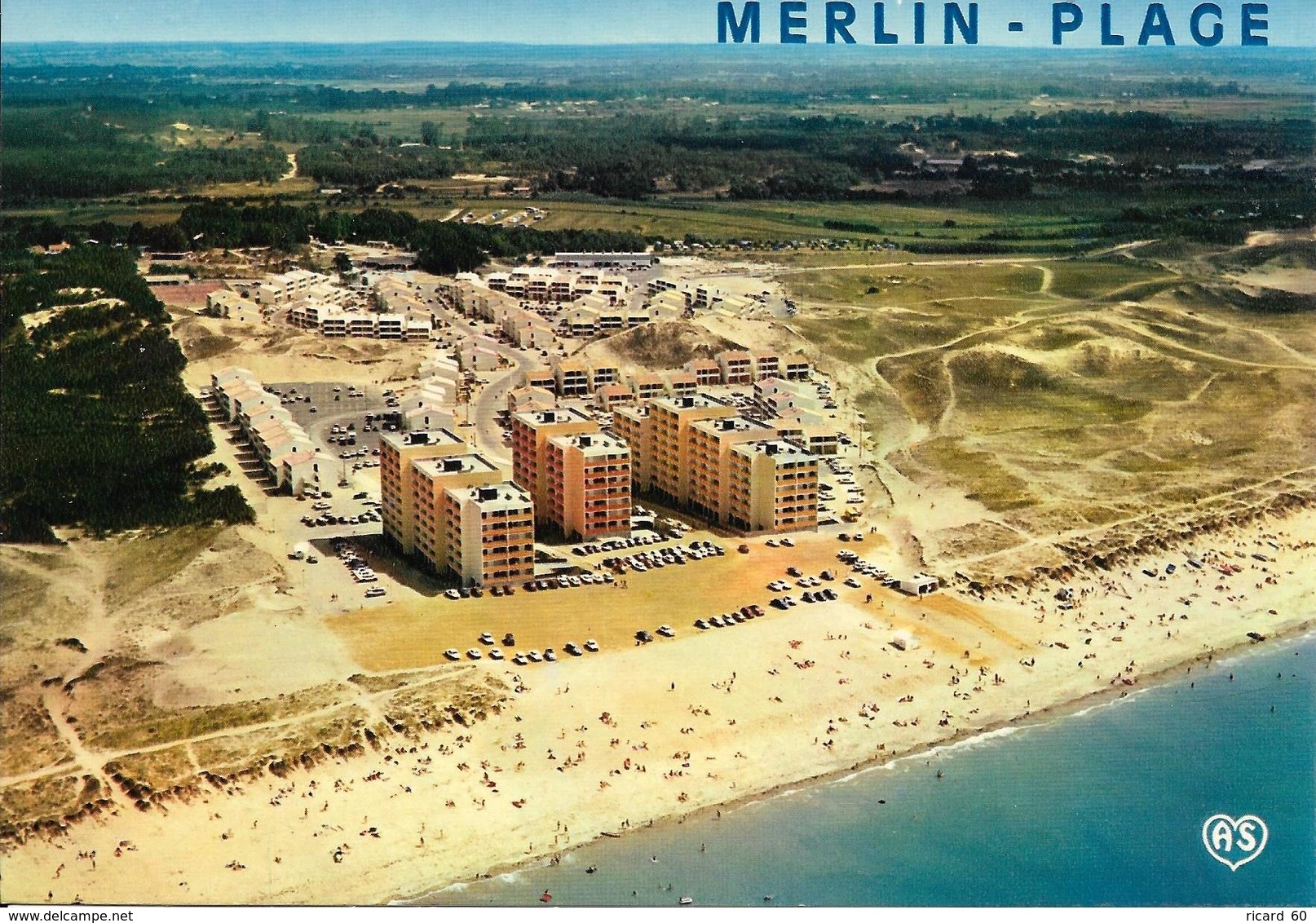 Cpsm St Hilaire De Riez, Merlin-plage - Saint Hilaire De Riez