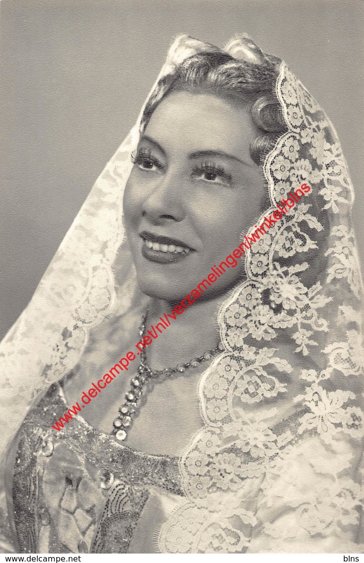 Lucienne Delvaux - Koninklijke Opera Gent - Opera La Favorite 1958 - Foto 10x15cm - Photos