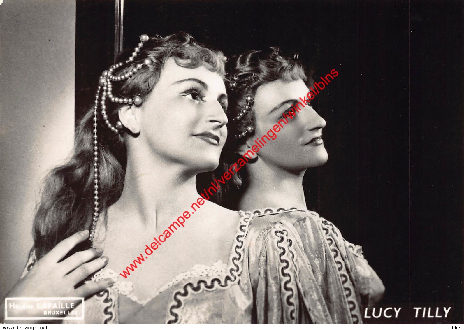 Lucy Tilly - Koninklijke Opera Gent - Opera Lucia Di Lammermoor 1958 - Foto 10,5x15cm - Photos