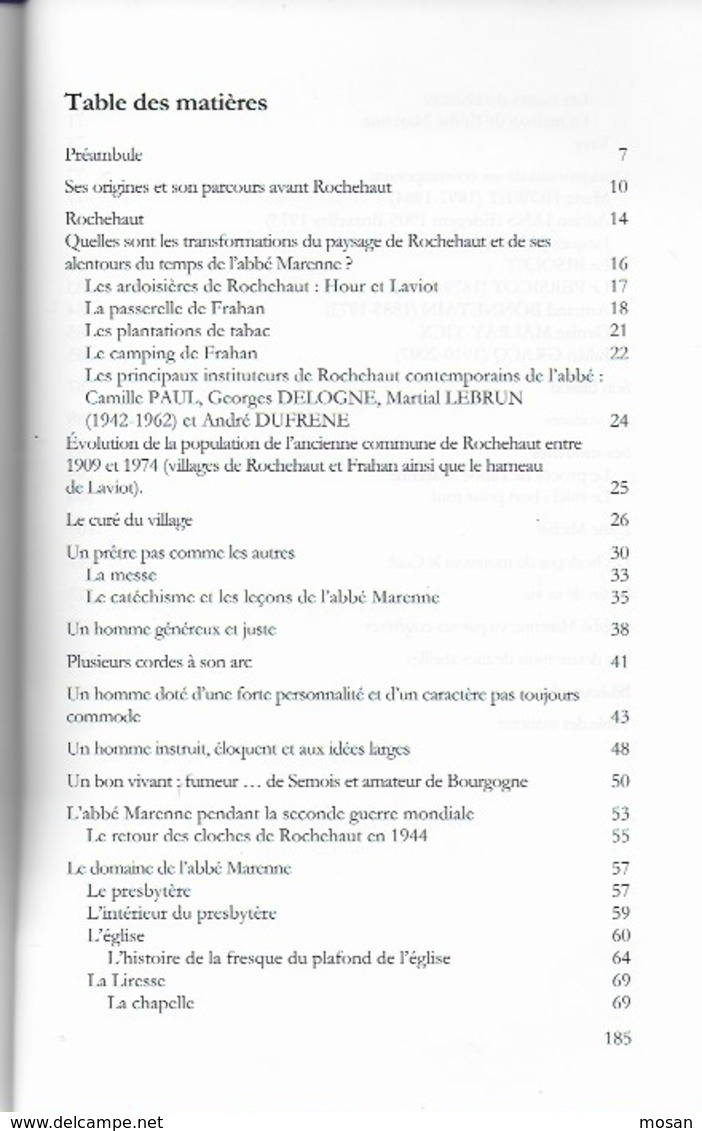 L'Abbé Marenne. Curé De Rochehaut. Pascal Lambot. Frahan - Hour - Laviot - Semoois - Bélgica