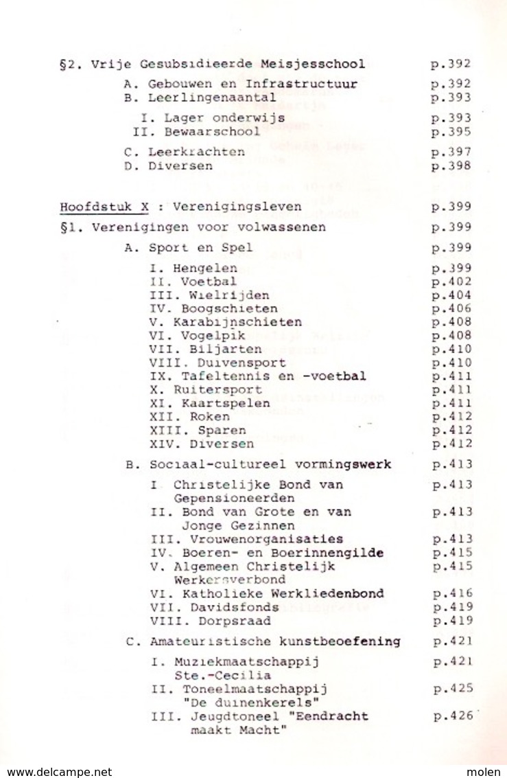 TOP 3 boeken DE LANDELIJKE GEMEENTE ADINKERKE 1944-1976 527blz ©1980 DE PANNE geschiedenis heemkunde ANTIQUARIAAT Z435