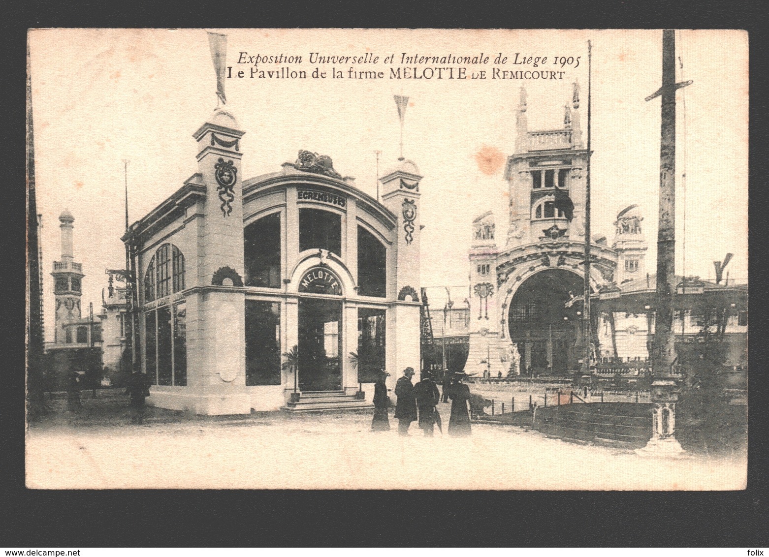 Liège - Exposition Universelle Et Internationale De Liège 1905 - Le Pavillon De La Firme Melotte De Remicourt - Liege