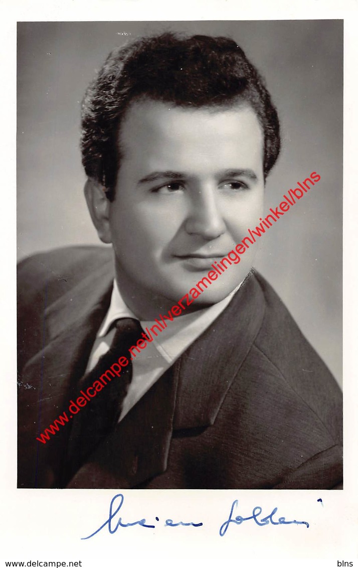 Luciano Saldari - Koninklijke Opera Gent - Opera Rigoletto 1959 - Foto 9x14cm Gehandtekend/signed - Photos
