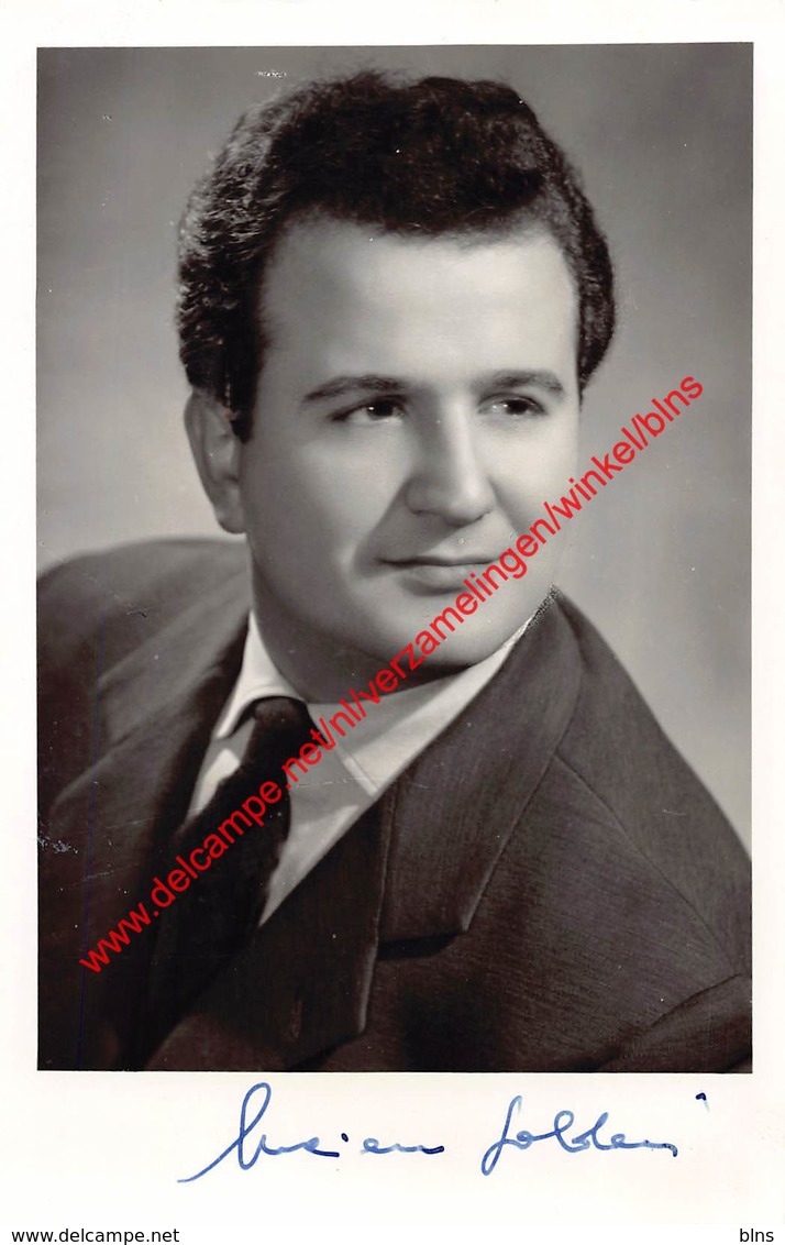 Luciano Saldari - Koninklijke Opera Gent - Opera Rigoletto 1959 - Foto 9x14cm Gehandtekend/signed - Photographs