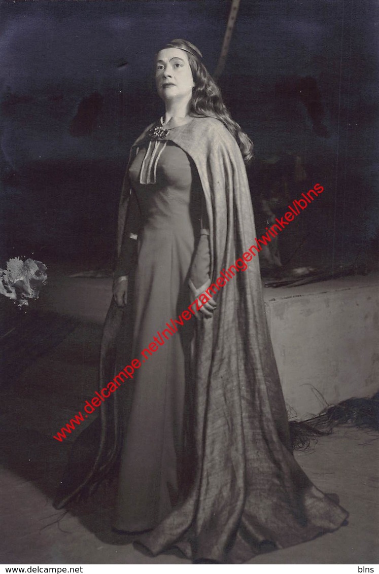 Margarita Kenneg - Koninklijke Opera Gent - Opera Lohengrin 1959 - Foto 10x15cm - Photos
