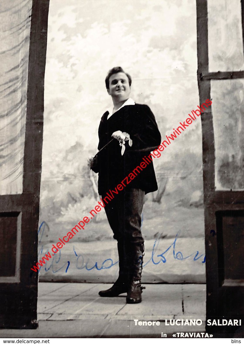 Luciano Saldari - Opera - 1959 - Foto 9,5x13cm - Gehandtekend/signed - Photos