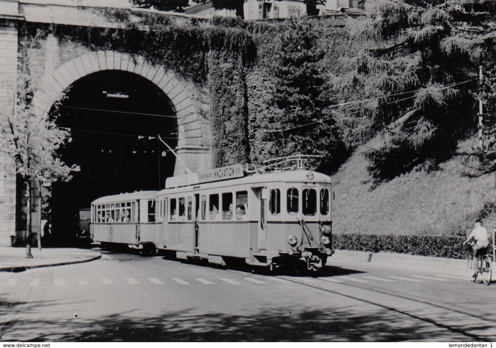 Tram Lausanne-Moudon. Photo 12 X 8 Cm. No Postcard. - Lausanne