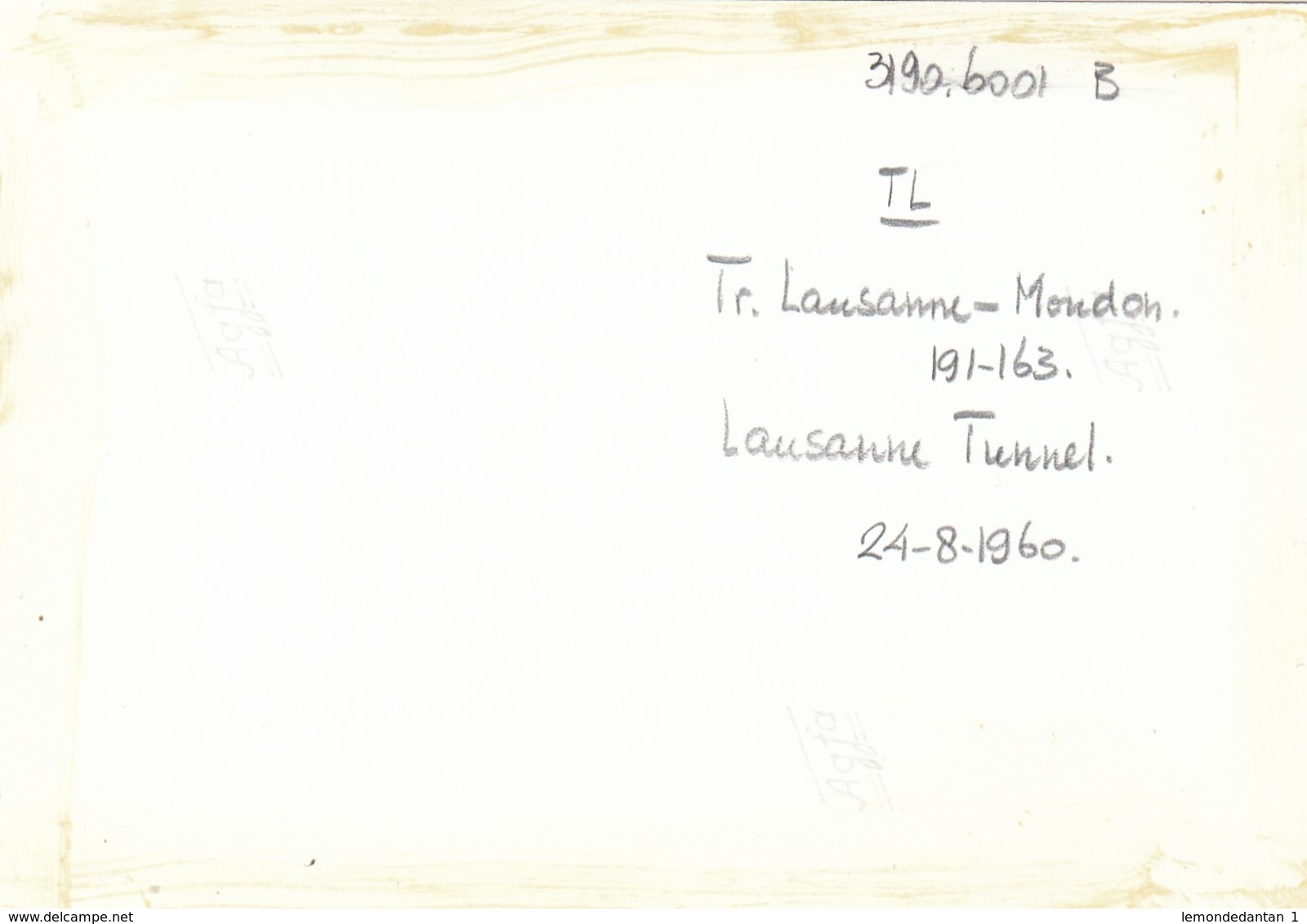 Tram Lausanne-Moudon. Photo 12 X 8 Cm. No Postcard. - Lausanne