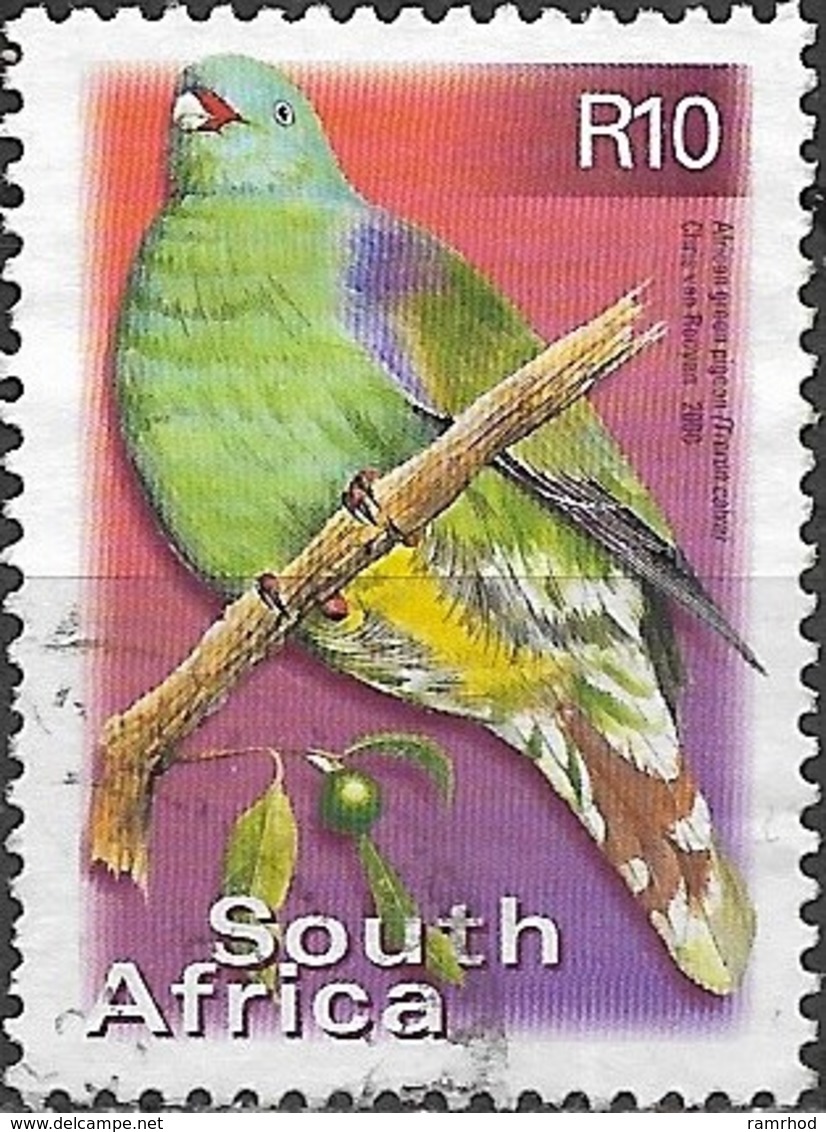 SOUTH AFRICA 2000 Flora And Fauna - 10r - African Green Pigeon FU - Usados
