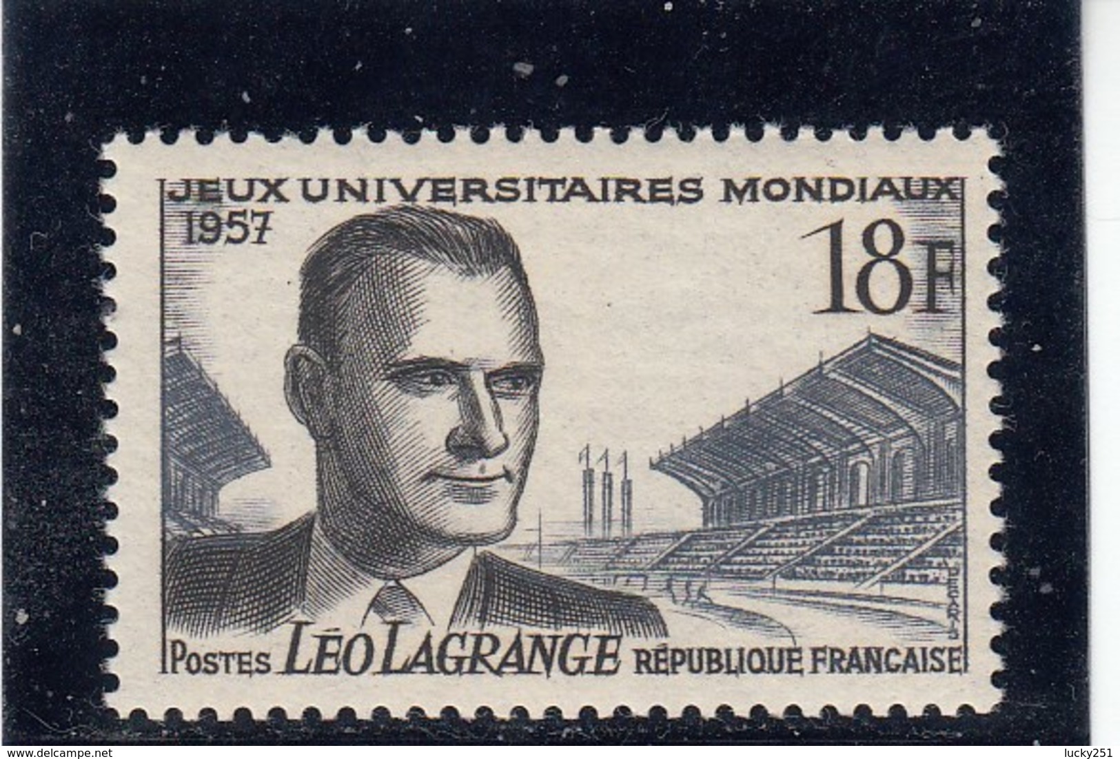 France - 1957 - N° YT 1120** - Léo Lagrange - Neufs