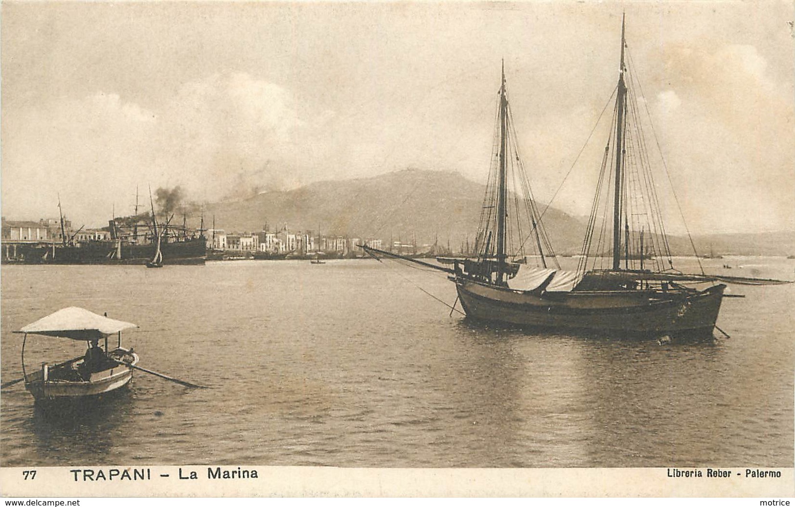 TRAPANI - La Marina. - Trapani