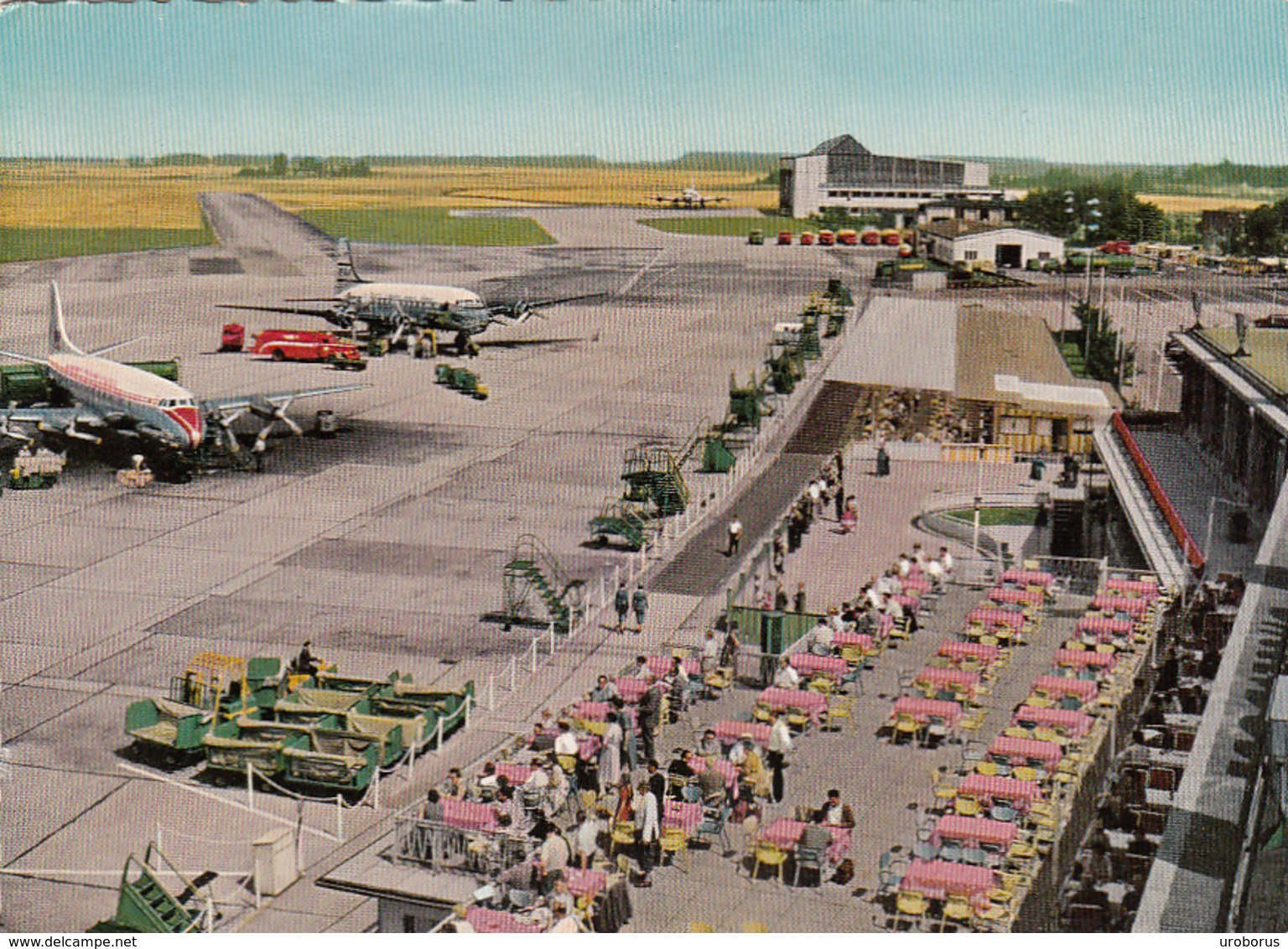 AERODROMES - Germany - Dusseldorf Airport 1965 - Vliegvelden