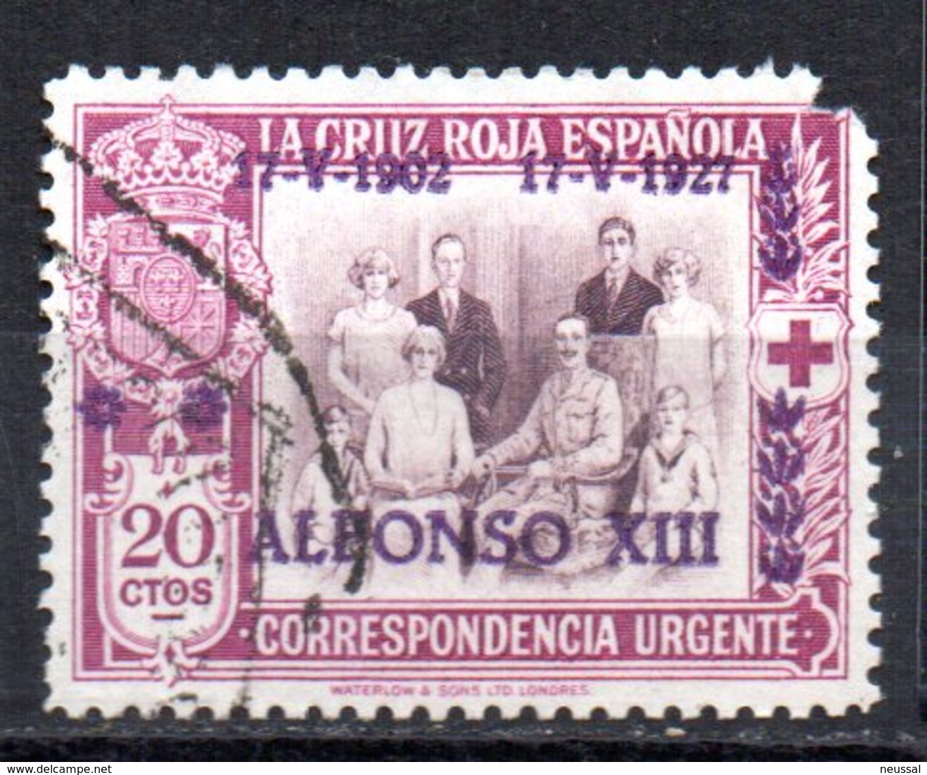 Sello Nº 362  España - Usados