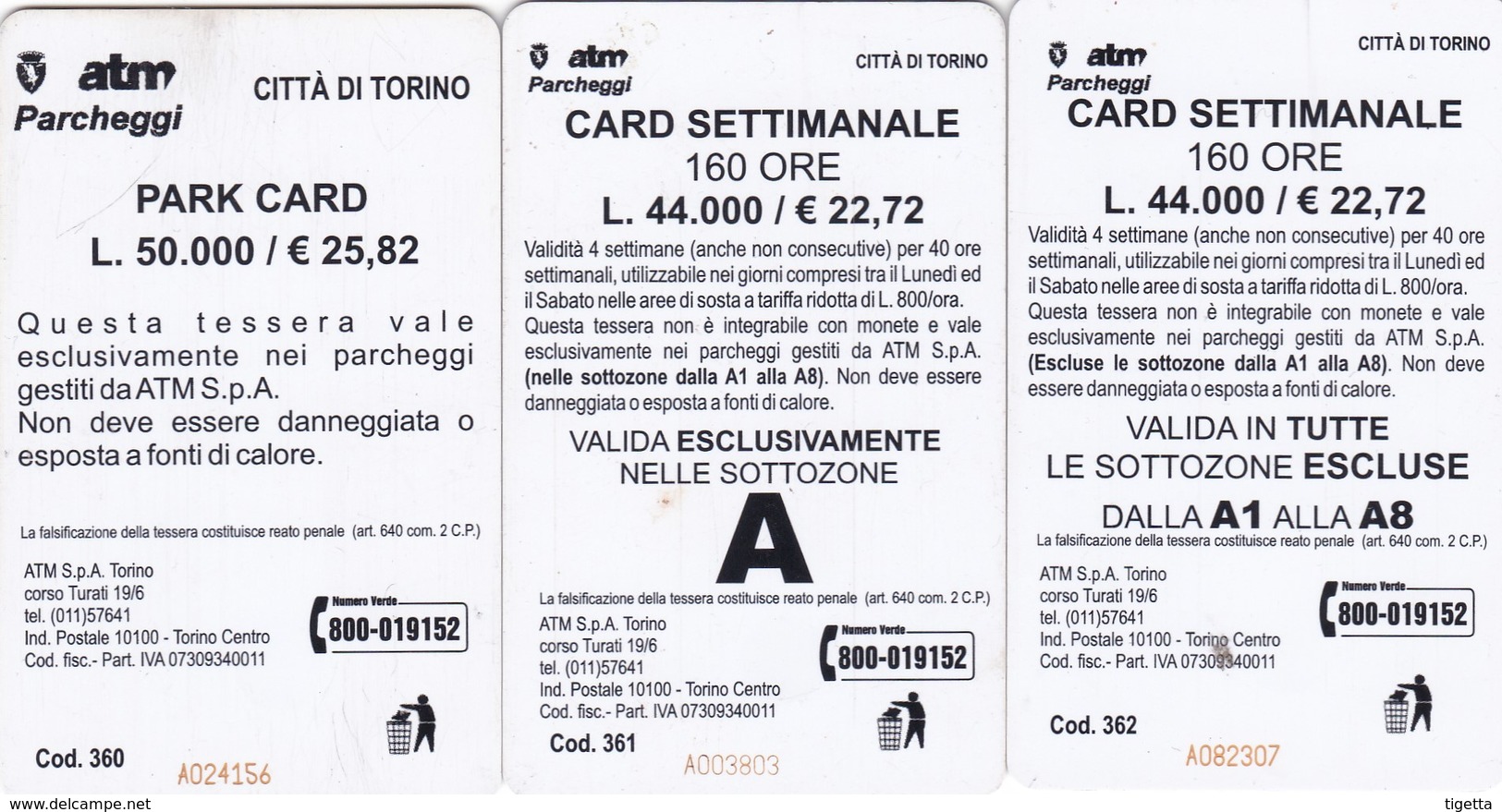 TORINO PARCHEGGI - Tickets - Vouchers