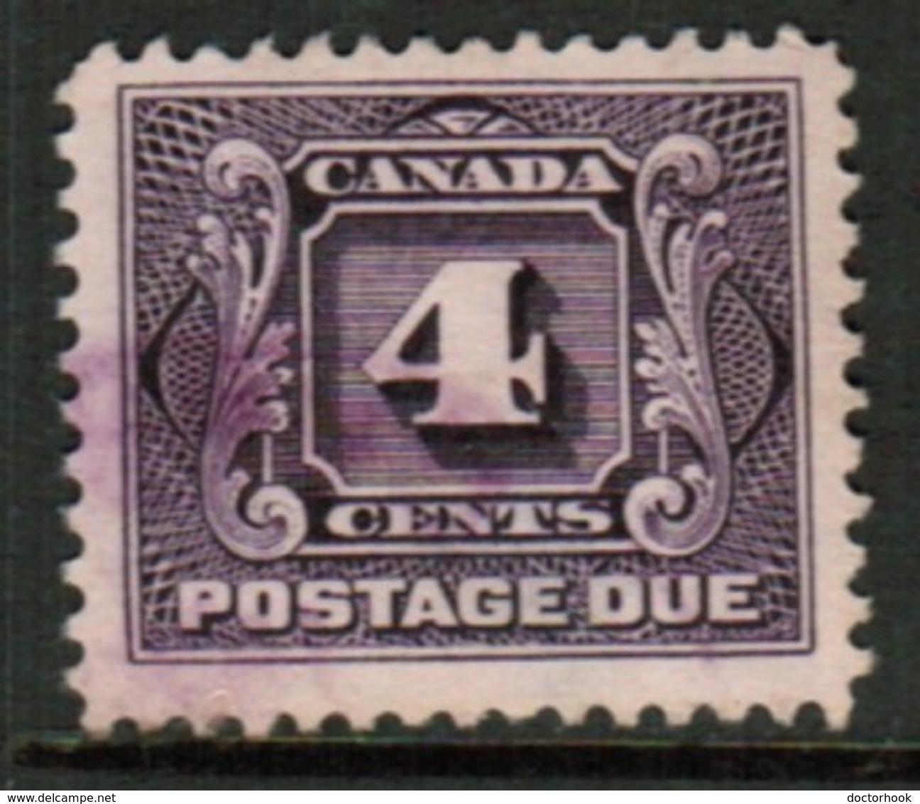 CANADA  Scott # J 3 VF USED (Stamp Scan # 558) - Port Dû (Taxe)