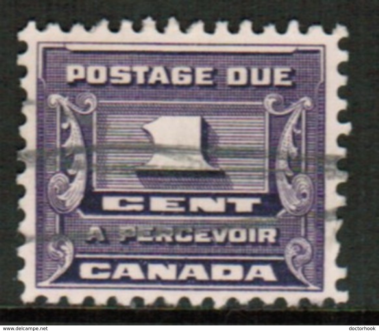 CANADA  Scott # J 11 VF USED (Stamp Scan # 558) - Portomarken