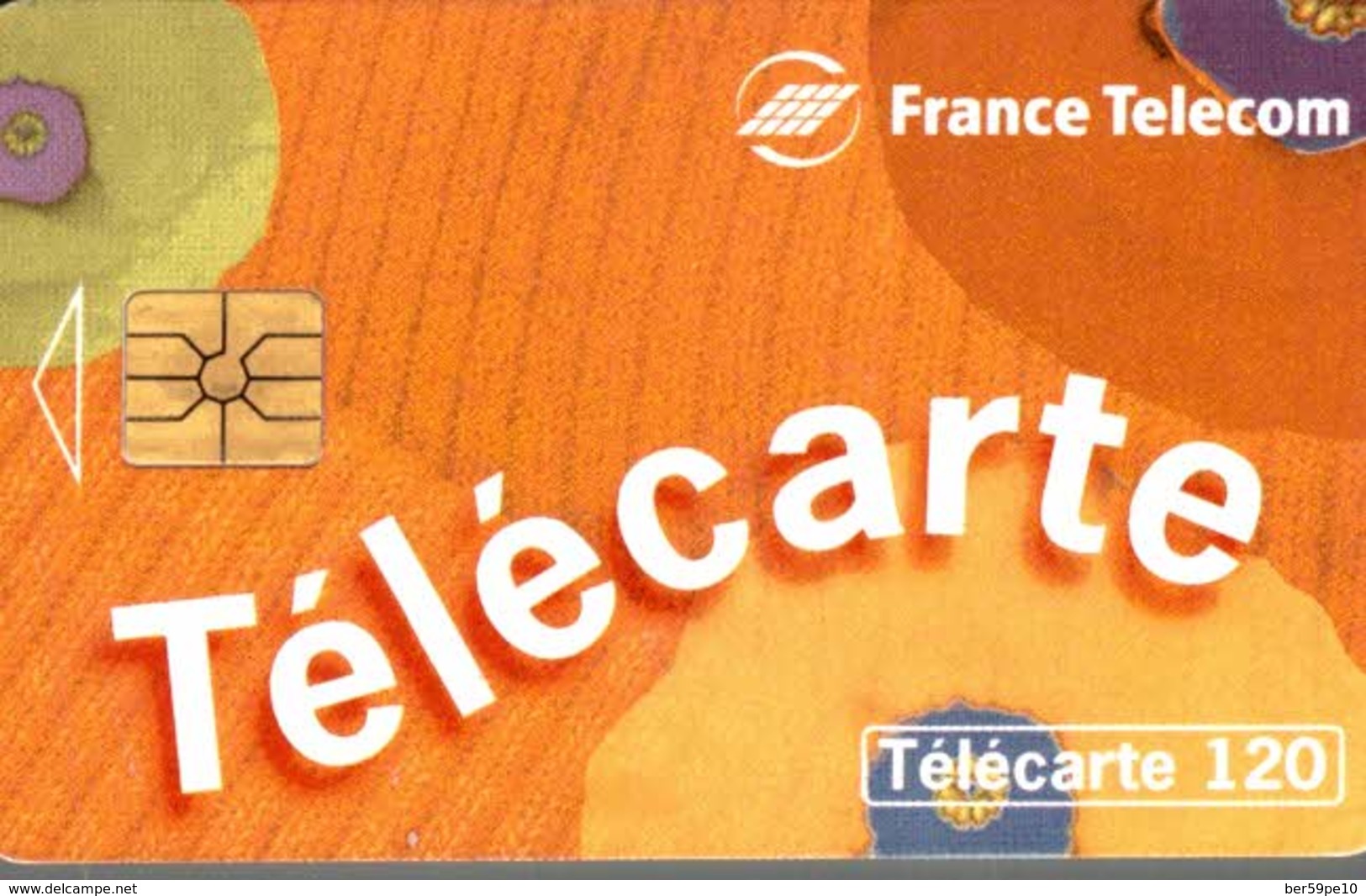 TELECARTE 120 UNITES FRANCE TELECOM - Telecom Operators