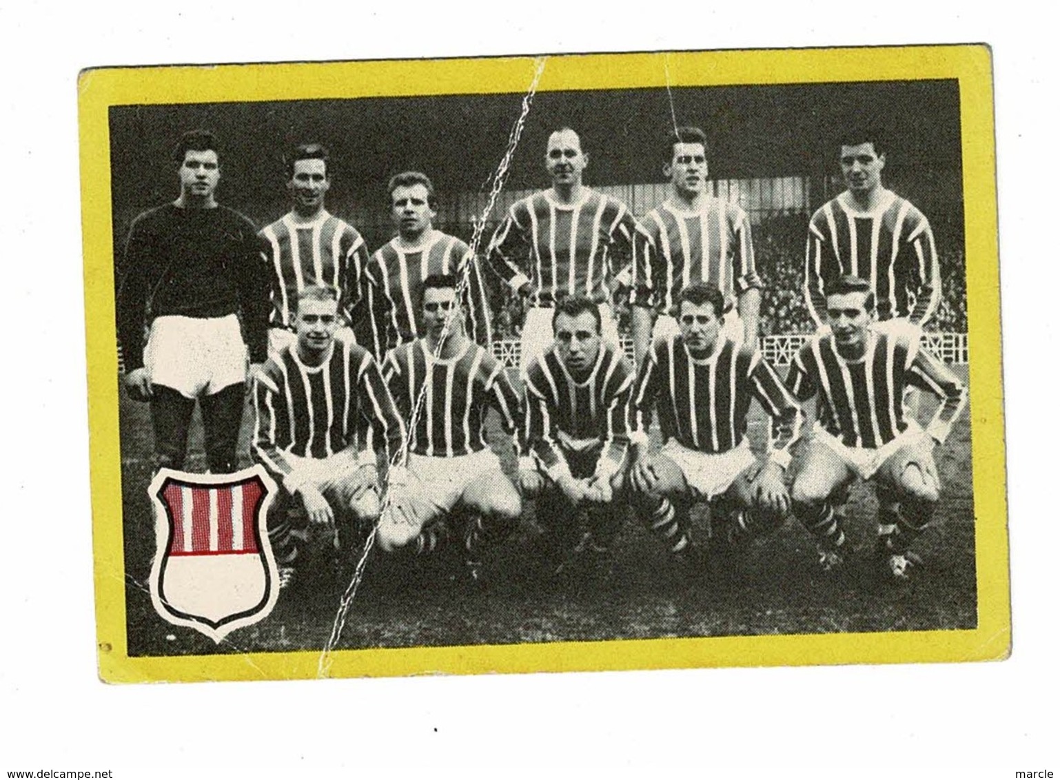 Beerschot AC  Ploeg 1960 - Trading Cards