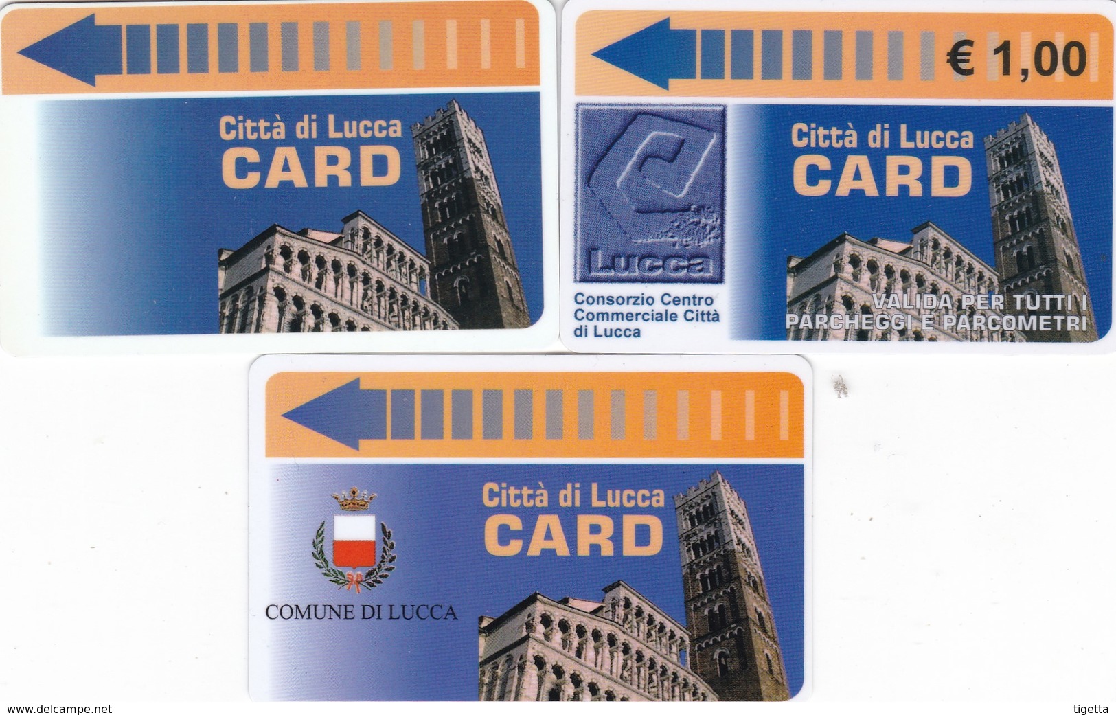 CITTA DI LUCCA CARD PARCHEGGI - Biglietti D'ingresso