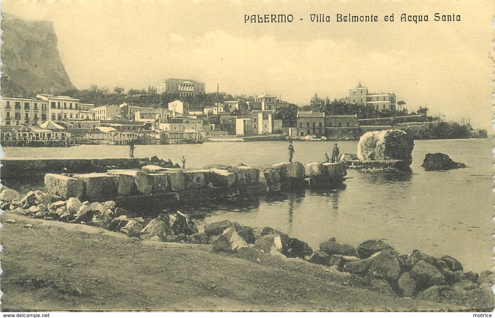 PALERMO - Villa Belmonte Ed Acqua Santa. - Palermo