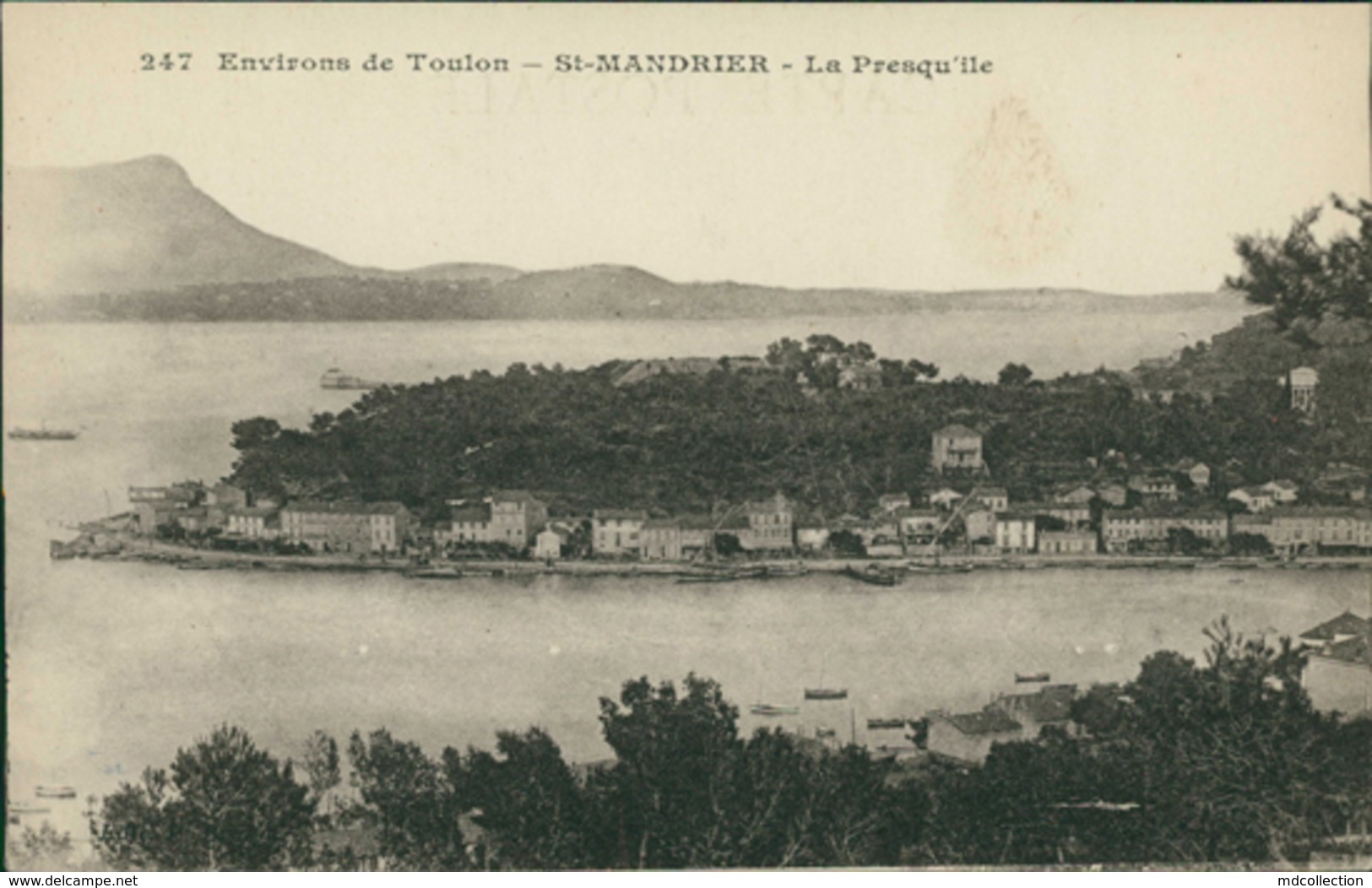 83 SAINT MANDRIER / La Presqu'ile / - Saint-Mandrier-sur-Mer