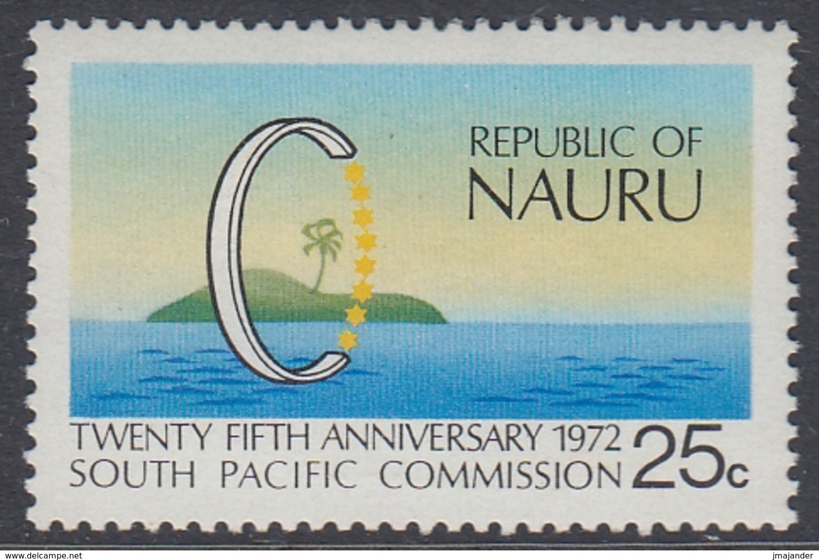 Nauru 1972 - The 25th Anniversary Of South Pacific Commission - Mi 86 ** MNH - Nauru