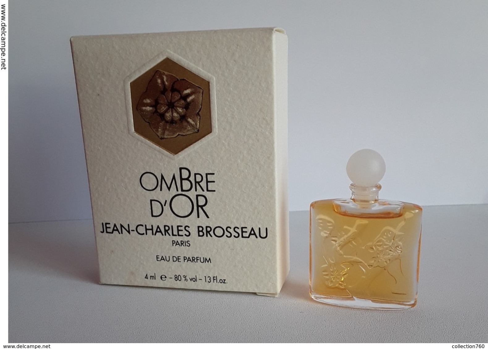 BROSSEAU JEAN CHARLES - OMBRE D'OR  - EDP - 4 Ml -  - Miniature - Miniaturen Flesjes Dame (met Doos)