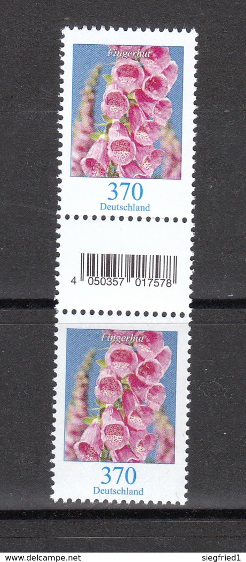 Deutschland BRD **   3501 R  Blumen Fingerhut  SZd 2  Eine  Marke  Mit Nummer Neuausgaben  2.11.2019 - Unused Stamps