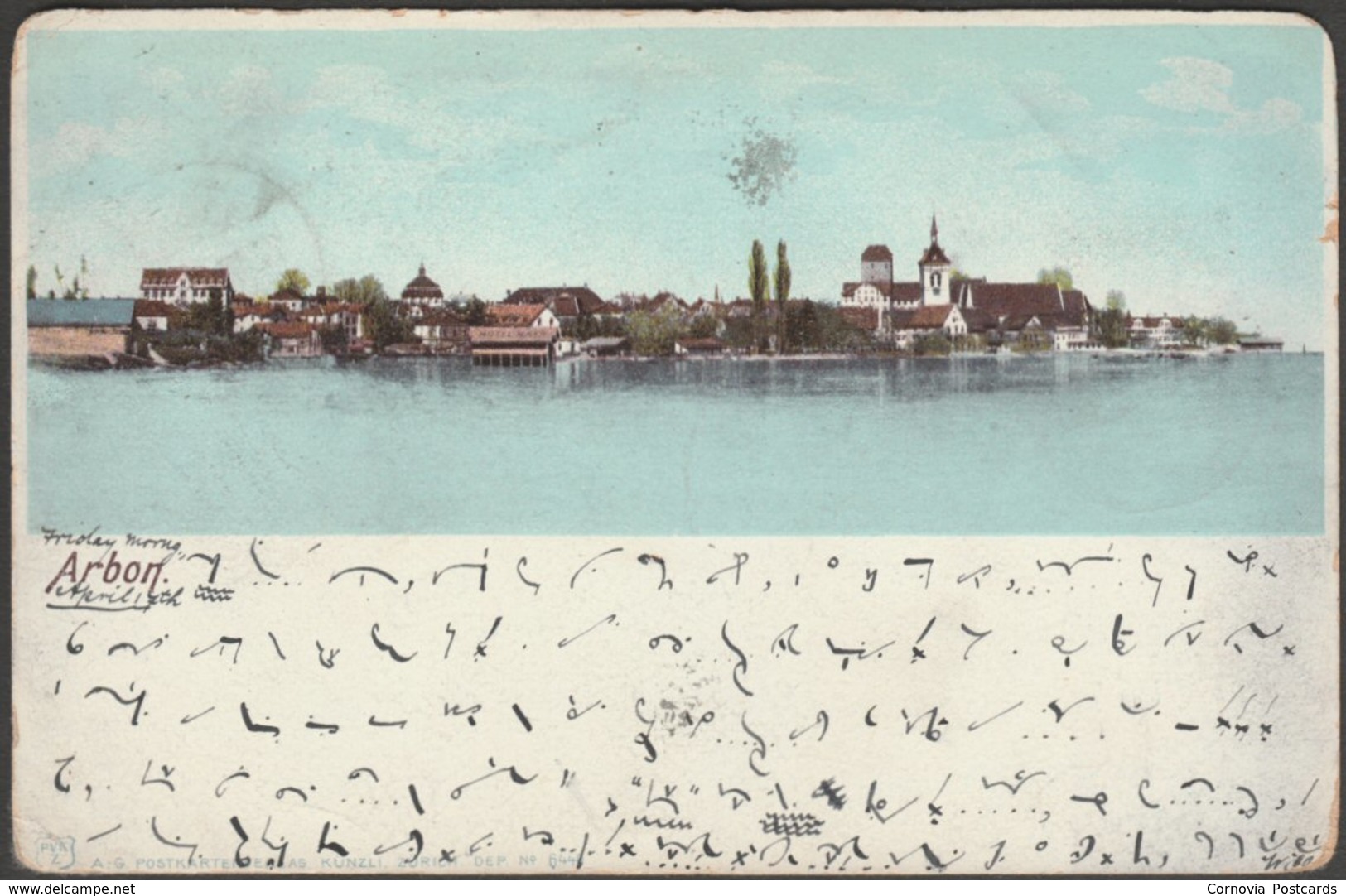 Arbon, Thurgau, 1903 - Künzli AK - Arbon