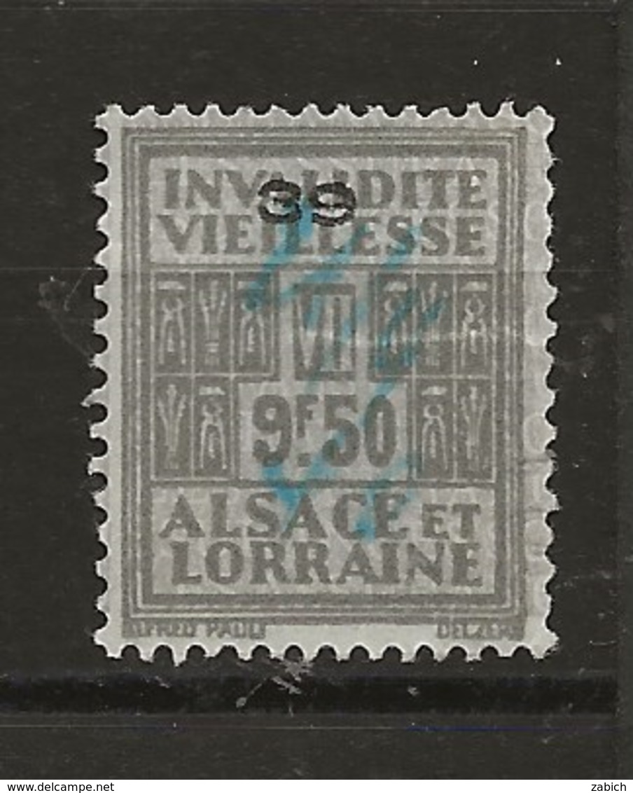 FISCAUX  FRANCE SOCIO-POSTAUX D'ALSACE LORAINNE N°150  9F50   Gris Sur Grisatre - Other & Unclassified