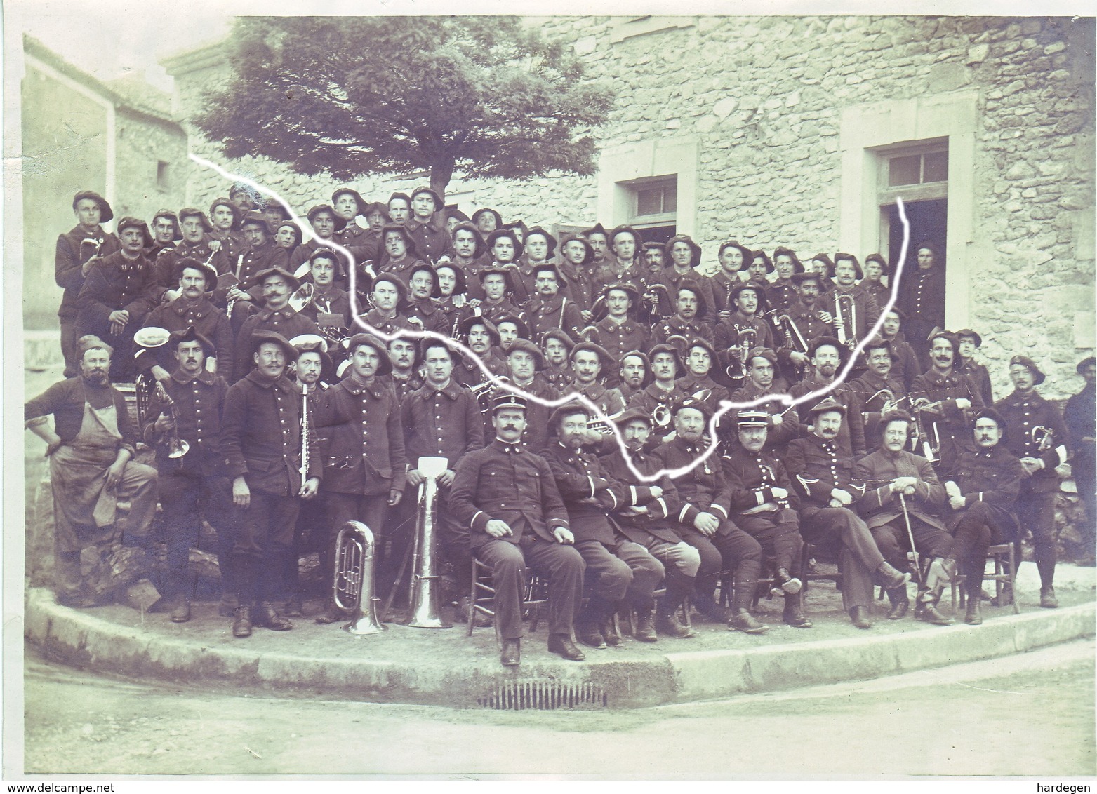 Armée Française Chasseurs Alpins  11° BCA CHASSEURS ALPINS MONTAGNE Officiers - Krieg, Militär