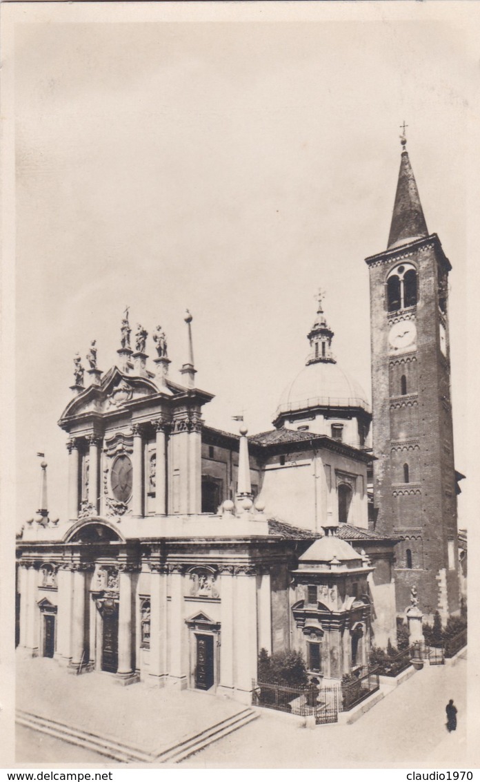 CARTOLINA - BUSTO ARSIZIO - BASILICA S. GIOVANNI BATTISTA - TEMPIETTO OSSARIO - MONUMENTO ALLA BEATA GIULIANA - Busto Arsizio