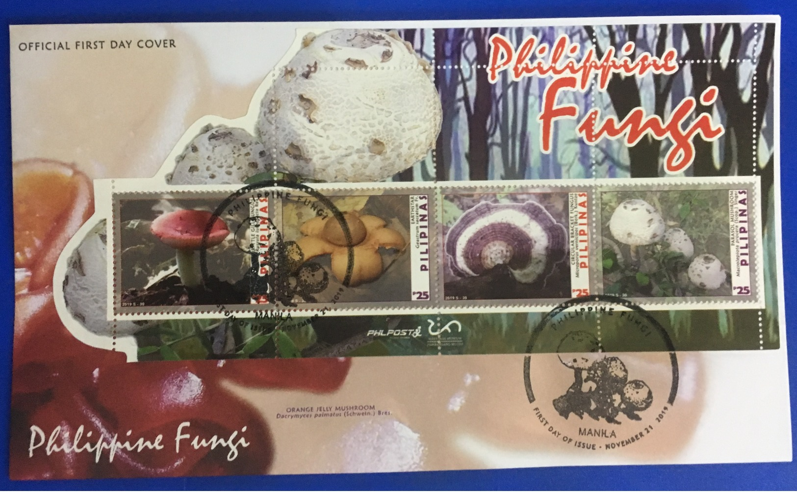 FDC Philippines 2019 - Fungi, Mushrooms - Funghi