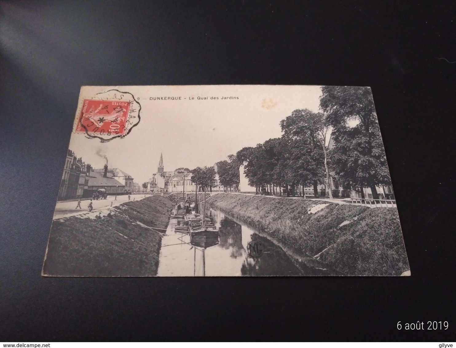 CPA (59) Dunkerque. Le Quai Des Jardins.   (H.453). - Dunkerque