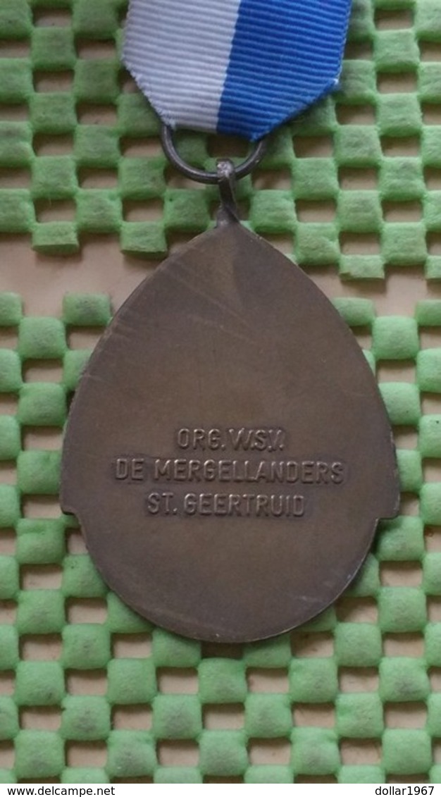 Medaille :Netherlands  - Margratentocht - Sint Geertruid - Zuid Limburg  / Vintage Medal - Walking Association - Altri & Non Classificati