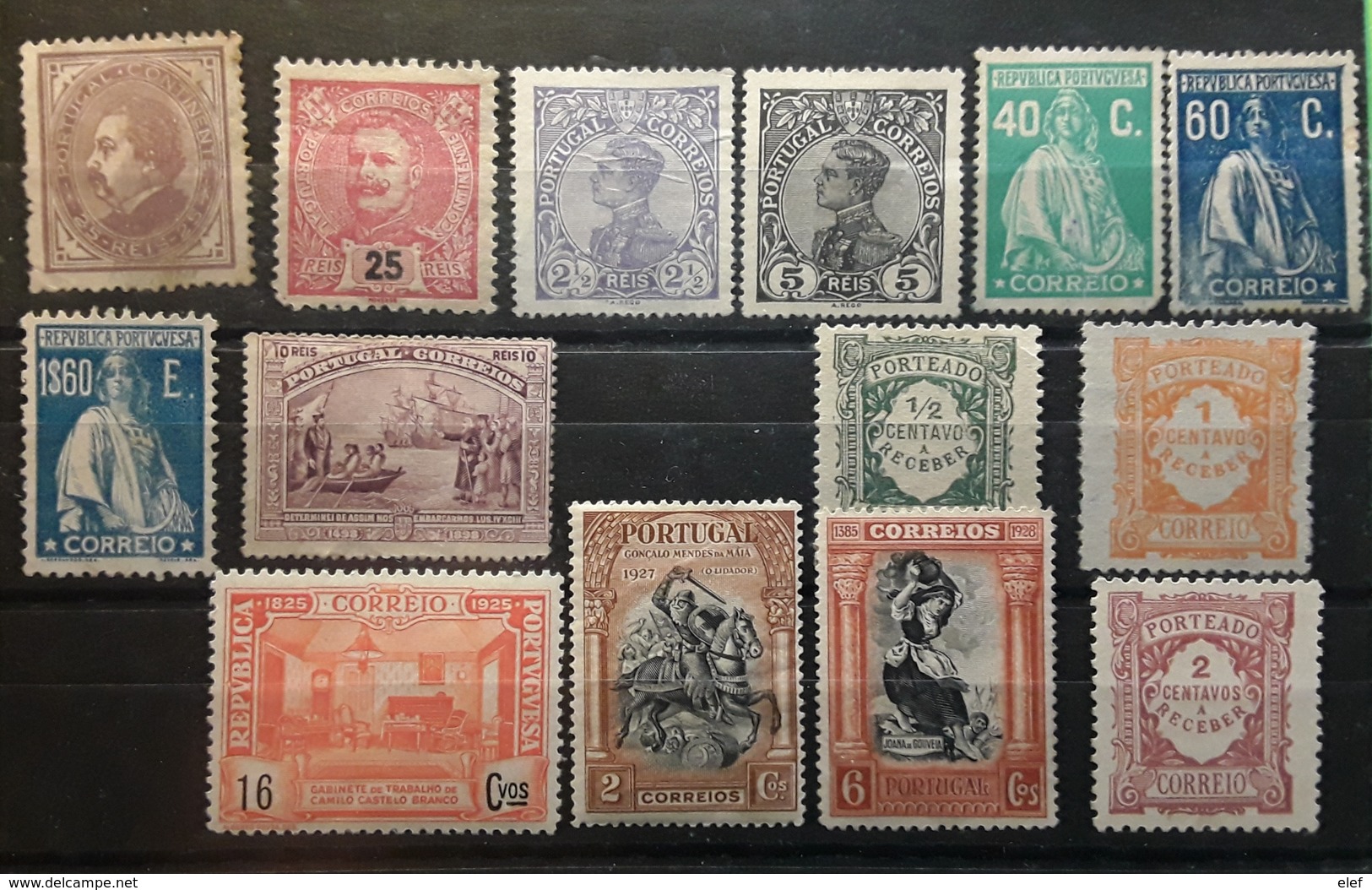 PORTUGAL 1880 - 1926 , Petit Lot De Timbres Neufs Dont No 52, 294  Ensemble BTB Cote 70 - Collections