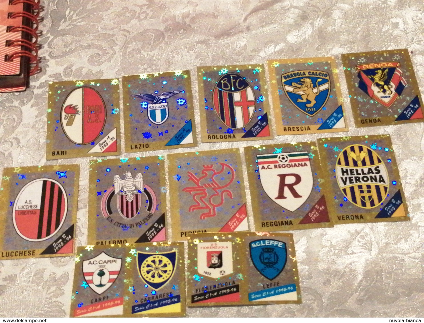 Calciatori 1995-96,,12figurine Diverse Panini - Italian Edition