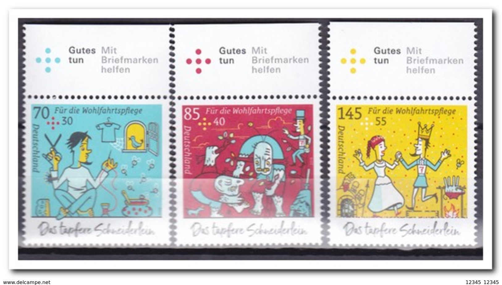 Duitsland 2019, Postfris MNH, Fairy Tales - Ongebruikt