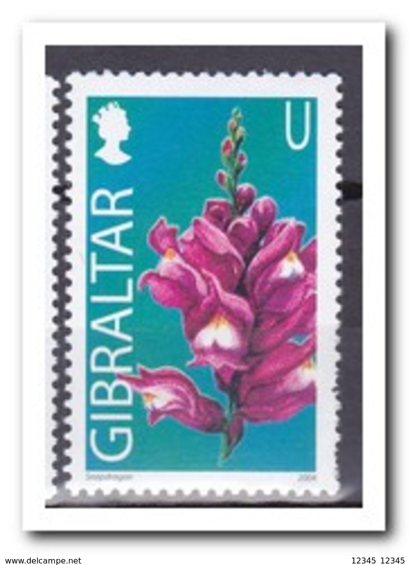 Gibraltar 2004, Postfris MNH, Flowers ( See Scans 2 Stamps With Damage ) - Gibraltar