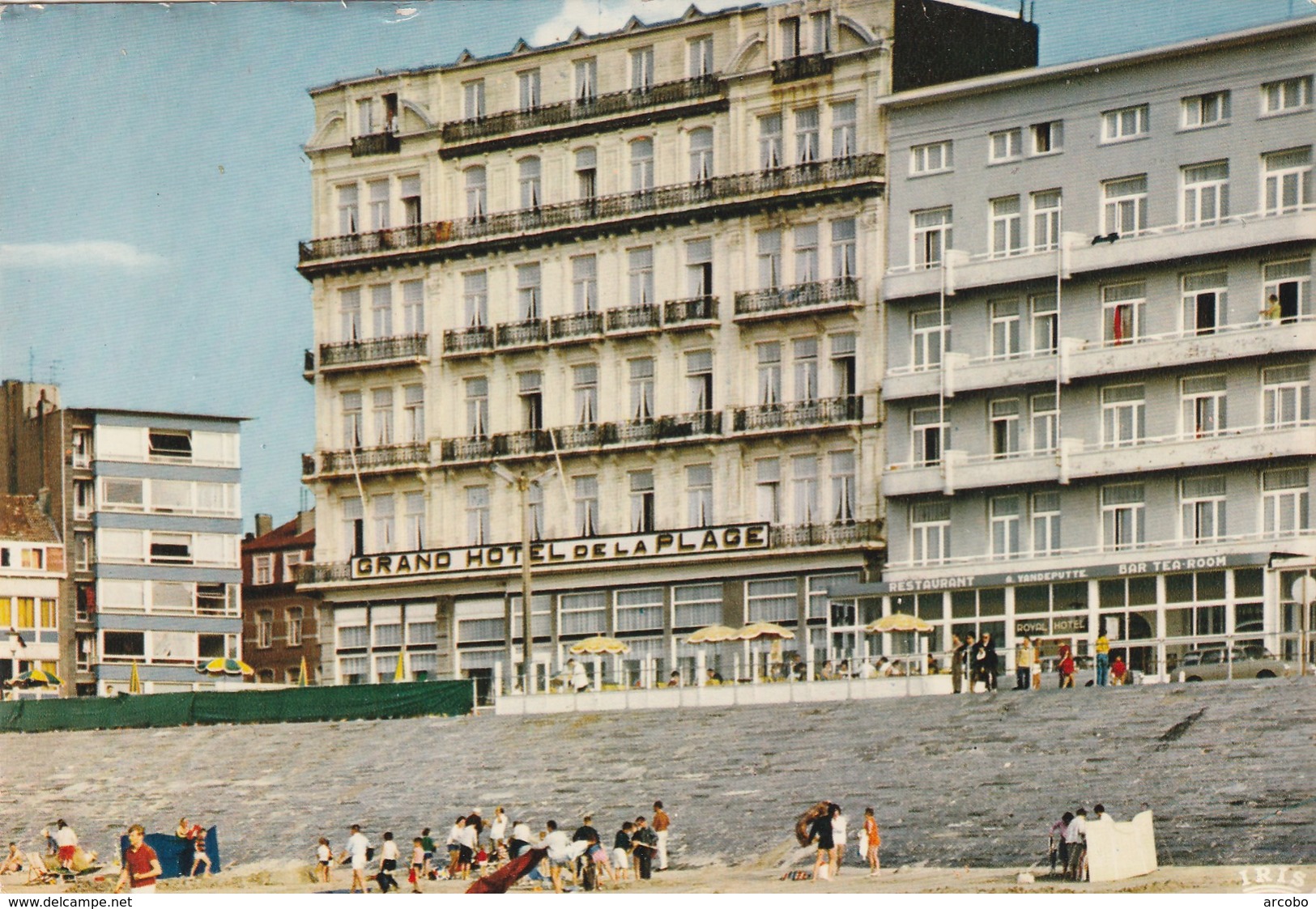 HEIST AAN ZEE, ZEEDIJK, GRAND HOTEL DE LA PLAGE - Heist