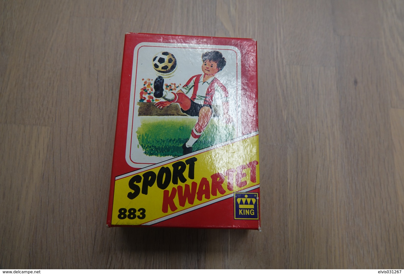 Speelkaarten - Kwartet, Sport Kwartet, Papita(king) 883, *** - Vintage - Cartes à Jouer Classiques