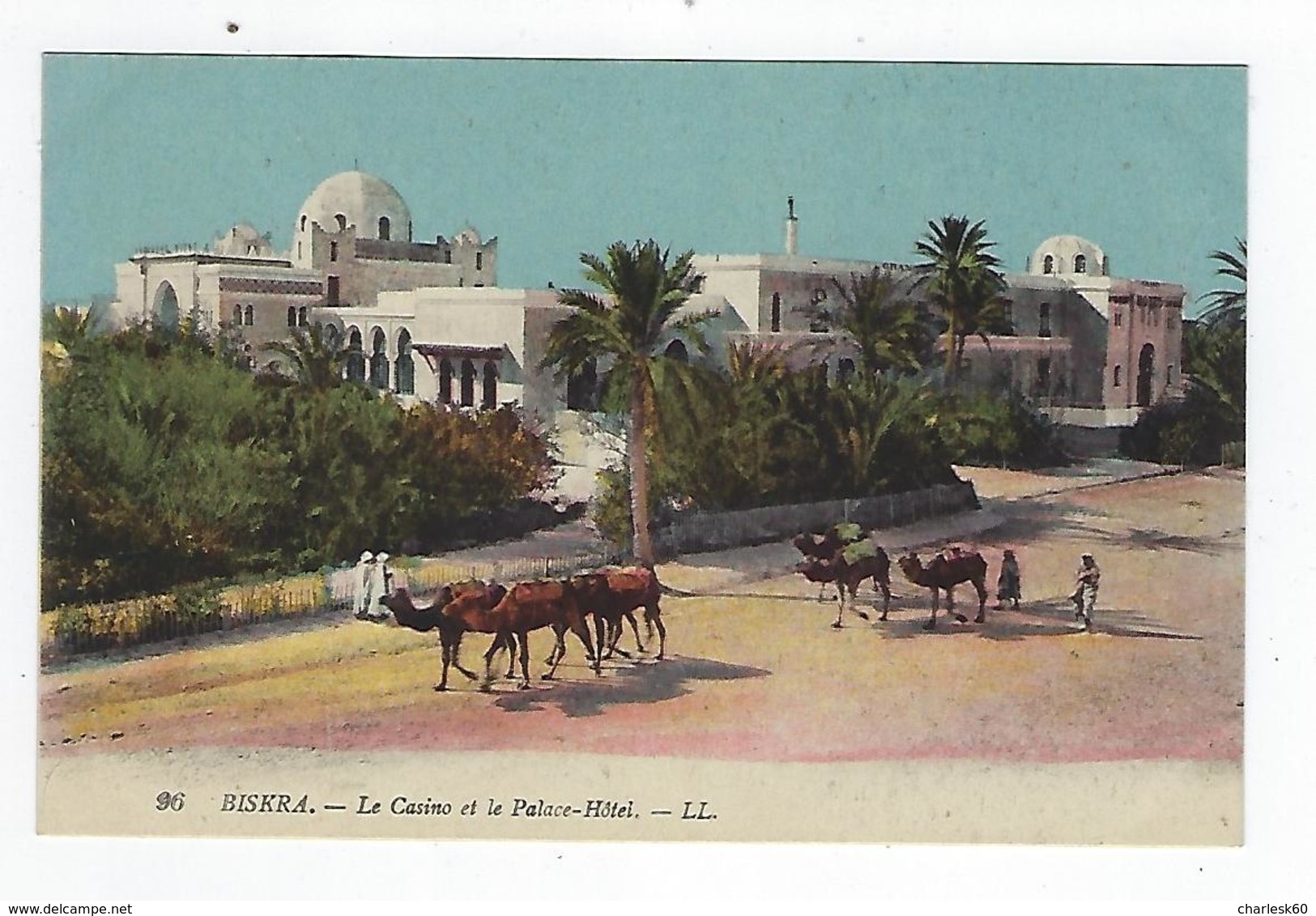 CPA - Algérie - Biskra - Le Casino Et Le Palace Hôtel - Biskra